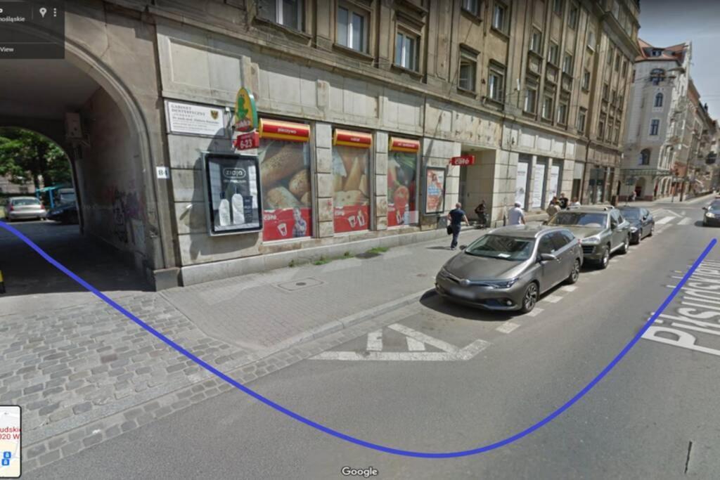 Pilsudskiego 80 - 4 Minuty Do Dworca Glownego Pkp Wroclaw Exterior photo
